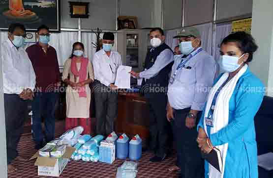 Health materials distributed in Kapilvastu Nepal