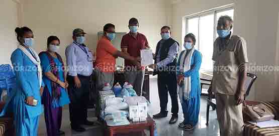 Kapilvastu Nepal health kits distributed