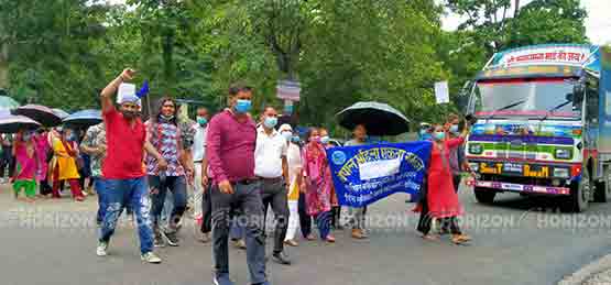 kapilvastu protest